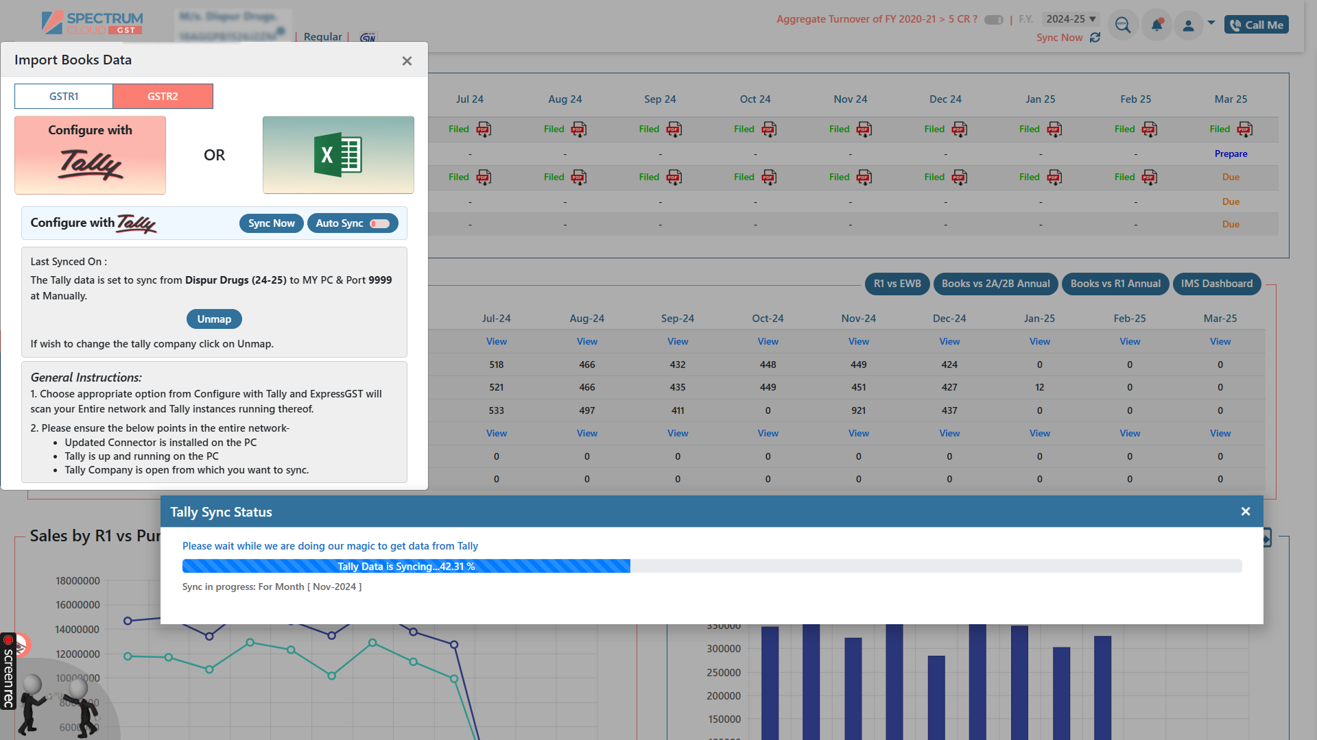 Auto-Sync with Tally