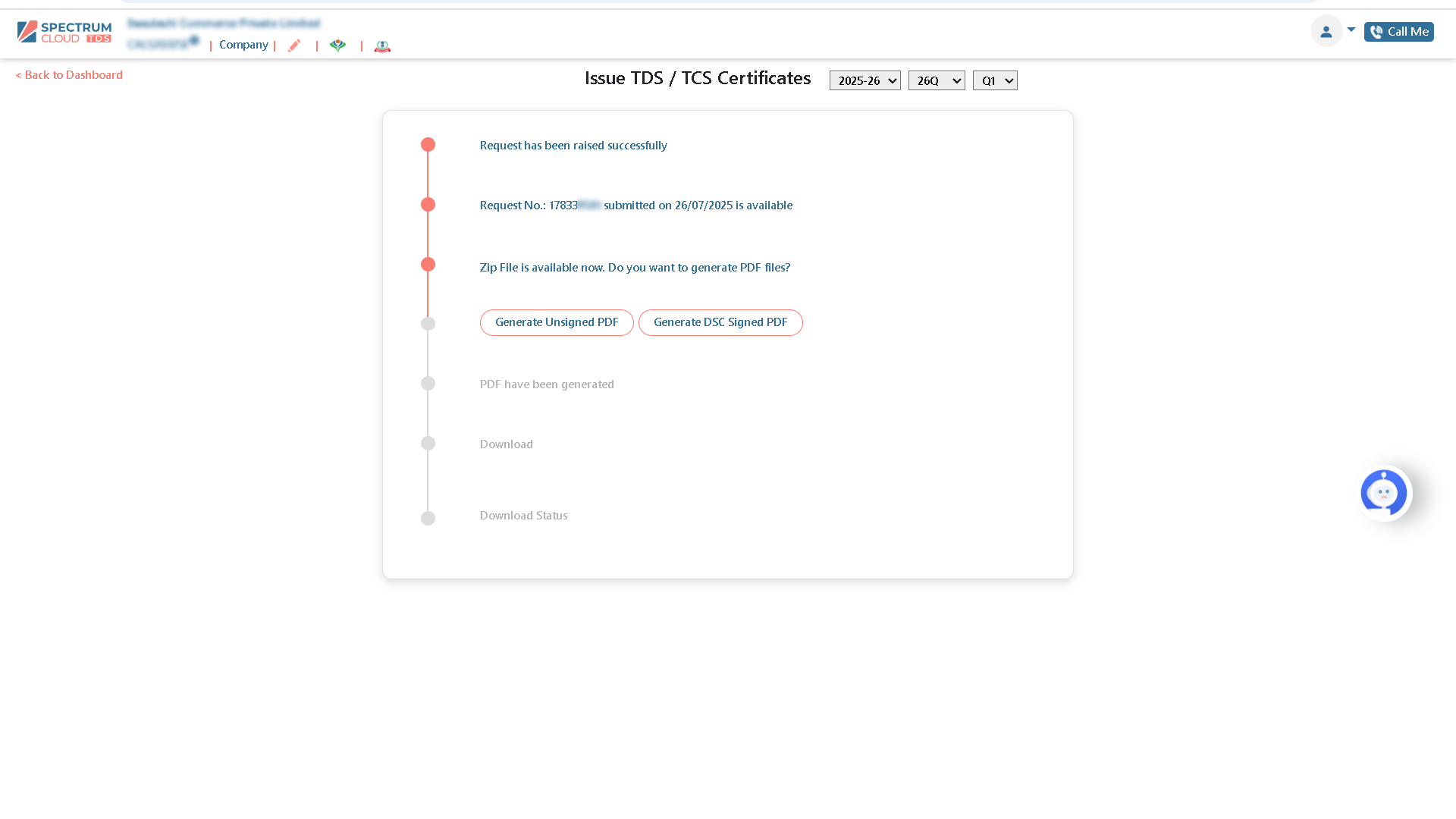 Form 16/16A Generation